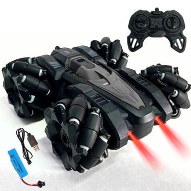 Imagem de Carrinho de Controle Remoto Recarregável Menino Gira 360 - Atacarejo K