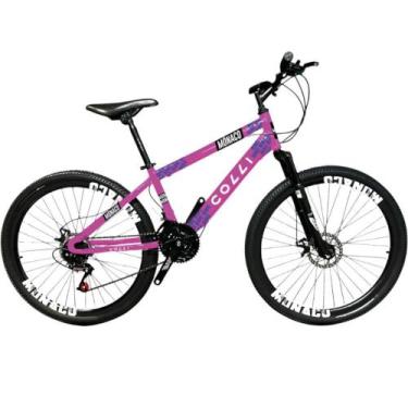 Imagem de Bicicleta Colli Bike Monaco 230-19D Aro 26 Freio a Disco Infantil, Ros