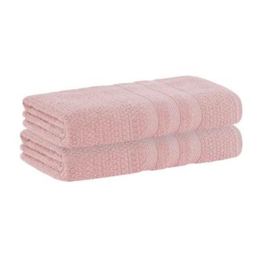 Imagem de Kit 2 Toalha De Banho Vanilla Extra Soft Buddemeyer 70x135cm, Rosa Vel