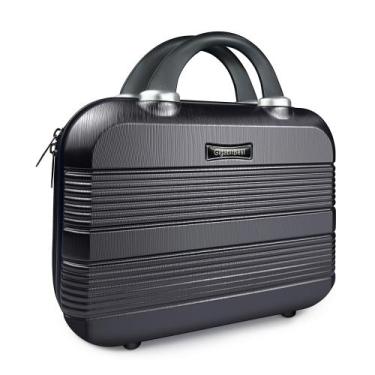 Imagem de Estojo de viagem de maquiagem GigabitBest Portable Hard Shell 34x15x26