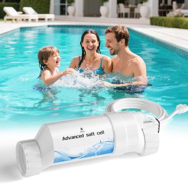 Imagem de Salt Cell,até 40.000 galões gerador de cloro de piscina, célula de sal para piscina, célula de sal de piscina de cloração serve para Hayward W3T-CELL-15 BLW1T15H, Tcell15, Salt Cell T-15, T-Cell-15