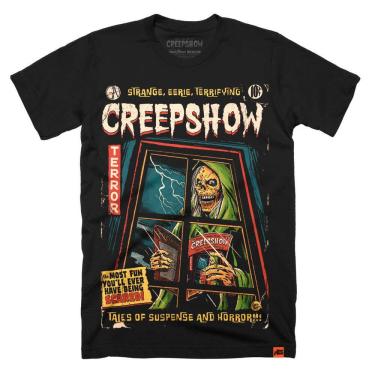 Imagem de Camiseta ROCKINSTONE Creepshow Stranger Than Fiction Halloween