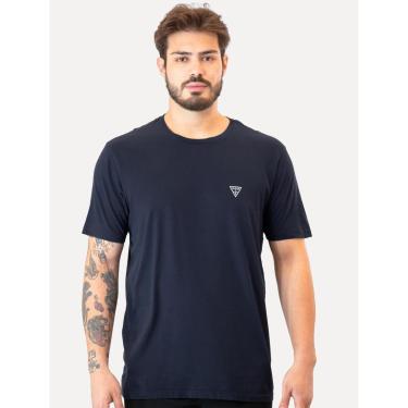 Imagem de Camiseta Guess Masculina Light Icon Azul Marinho-Masculino