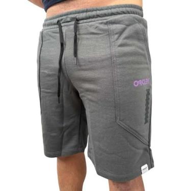 Imagem de Bermuda Moletom Oakley Masculina Rubber 3295, M