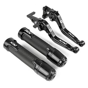 Imagem de Para Honda PCX 125 PCX 150 CNC Alavanca de embreagem de freio e 7/8 22 mm Punhos de guidão PCX125 PCX150 acessórios durante todo o ano Alavanca de embreagem de freio de motocicleta (Cor: TMAX500 2)