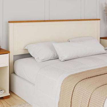 Imagem de Cabeceira King Ananda CabeCasa MadeiraMadeira Off-white/Mel
