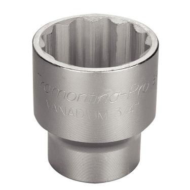 Imagem de Soquete Estriado Em Aço Cromo Vanádio 1.3/4 - Encaixe 3/4 Tramontina Pro Tramontina