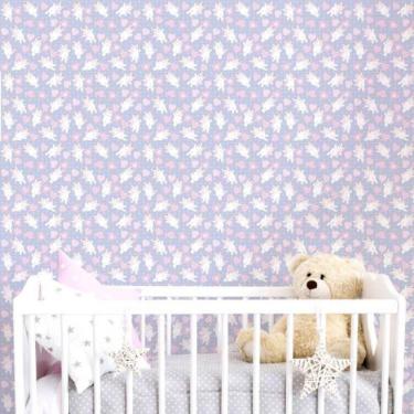 Imagem de Papel De Parede Kids Unicórnio Baby