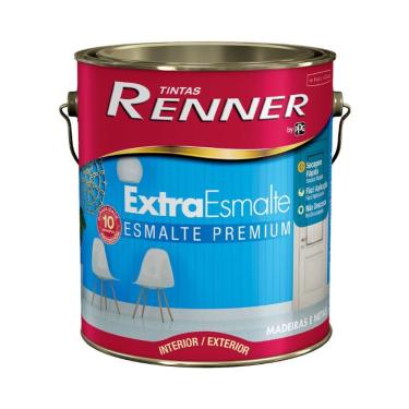 Imagem de Tinta Esmalte Extra Brilhante Renner Verde Folha - 3,6lt