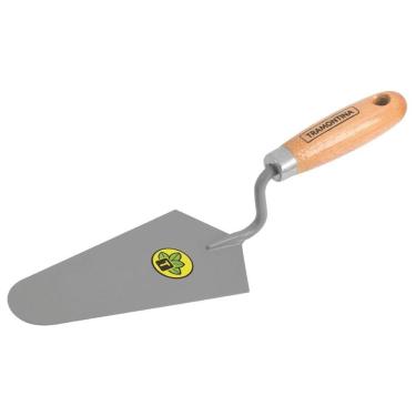 Imagem de Colher De Pedreiro 7" Tramontina Em Aço Com Cabo De Madeira Tramontina