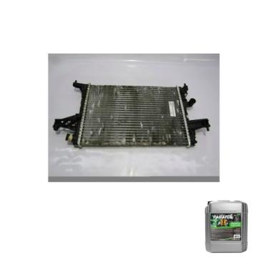 Imagem de Kit Radiador GM Agile/Montana 1.4 10/Flex + Aditivo Radiador Paraflu Verde 20 Litros