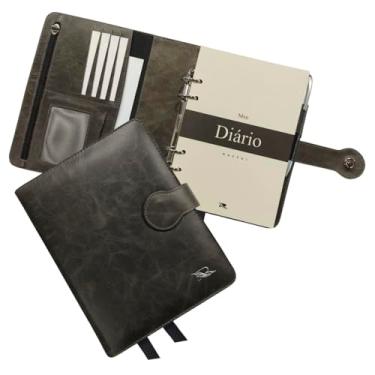 Imagem de Agenda Meu Diário Couro 159-R Raffai Couros (Verde Retrô)