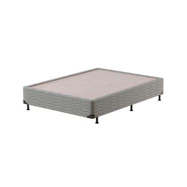 Imagem de Base Box para Colchão de Casal Probel Century 38x138x188 cm - Cinza