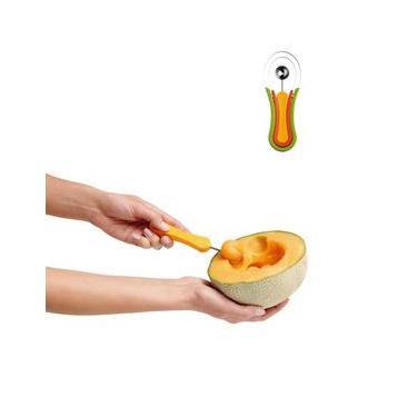 Imagem de Jogo 3 Colheres para Fatiar Frutas Mamão Abacate Chef'n