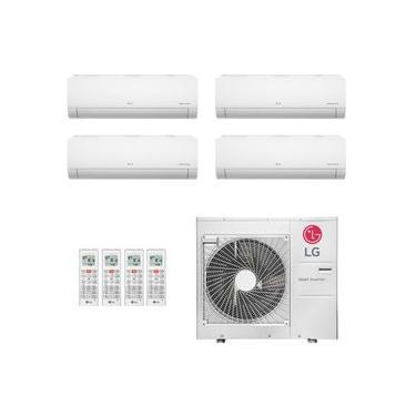 Imagem de Ar-Condicionado Multi Split Inverter LG 36.000 (2x Evap HW 9.000 + 1x Evap HW 12.000 + 1x Evap HW 18.000) Quente/Frio 220V