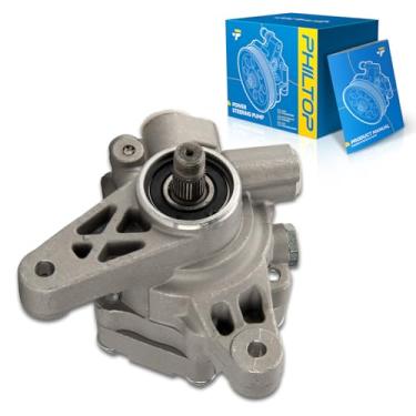 Imagem de PHILTOP Bomba de direção hidráulica 215267, adequada para 2002-2005 Civic 1.7L, 2001 Civic, substitui OE 06561PLA505RM, 215267, 3567, 56110PLA013, 56110PLA023, 56110PLA0005 23 RM, 6 033PX, 777