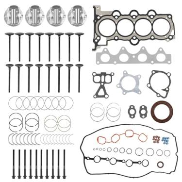 Imagem de Kit de reconstrução de revisão do motor 1.6L com kit de pistões e anéis, adequado para motor G4FD, compatível com Hyundai Accent Tucson Kia Rio Soul Sportage 2009-presente, substitui # HB320 HBHY22L