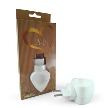 Imagem de Difusor Elétrico Branco de Aromas Love Aromas (Bivolt) Para Essências e Óleos