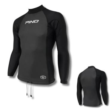 Imagem de Camiseta Neoprene 1,5mm, Lycra Masculina Esportes Aquáticos (Preto, M)