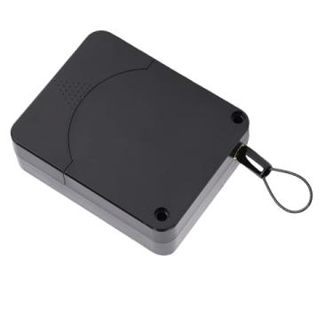 Imagem de YWBL-WH Fecho de Porta Retrátil, Fecho de Porta Automático Com Força de Fechamento de 2,65 Lbs Com Cabo de Aço Multi-fio e Dispositivo de Amortecimento