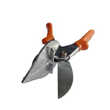 Imagem de Tesoura de esquadria, cortador de ângulo ajustável de 45 a 135 graus com lâmina de aço SK5, ferramenta de corte multiuso para PVC, acabamento de madeira e um quarto redondo