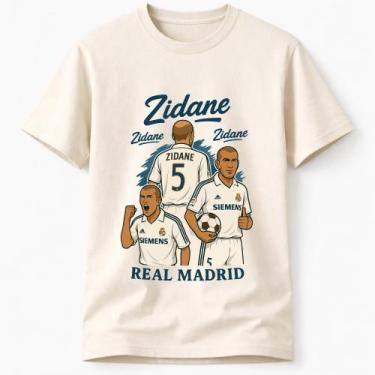 Imagem de Camiseta Masculina Estampada Maestro do Futebol Europeu Algodão Casual