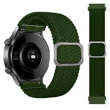Imagem de GANYUU Pulseiras de pulso Correa trançadas para COROS APEX Pro/APEX 46 42mm Pulseira Smartwatch PACE 2 PACE2 Pulseira Correa (Cor: Verde, Tamanho: para COROS PACE 2)