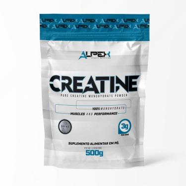 Imagem de Creatina 100% Monohidratada 500g Pouch - Alpex Nutrition-Unissex
