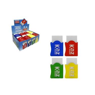 Imagem de Borracha Branca com Capa de Plástico da KAZ - KAZzz, Azul