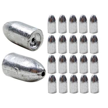 Imagem de Chumbo Bullet Para Pesca Isca Artificial Soft - Vários Tamanhos - Life