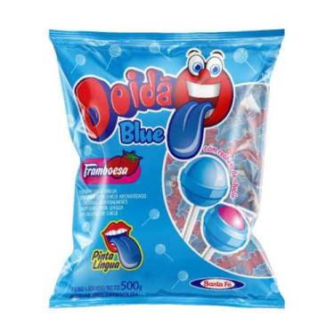 Imagem de Pirulito doidao blue 500 g com 50 un - Santa Fé