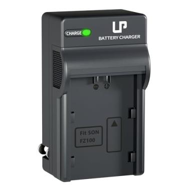Imagem de Carregador de bateria NP-FZ100, carregador LP com visor de luzes LED, compatível com câmeras Sony A9 A9R A9S A9II A7C A7CII A7SIII A7III A7RIII A7RIV A7IV A6600 A6700 ZV-E1, carregador de bateria para