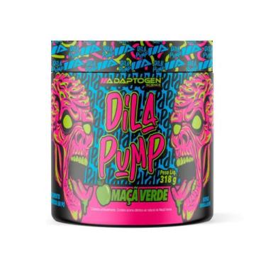 Imagem de Pre treino dila pump adaptogen 318g - maçã verde, Maça Verde