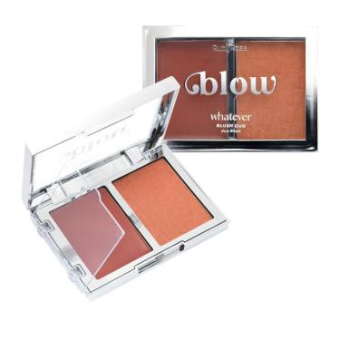 Imagem de Blush Duo Ruby Rose Blow Whatever Morning Routine Hb-m05-1