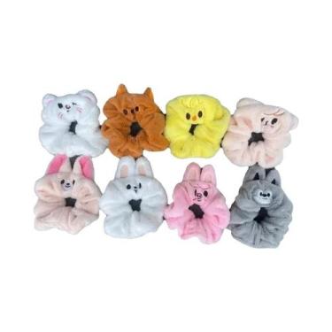 Imagem de Mochila De Pelúcia Kpop SKZOO Com Cordão Para Cabelo, Luminária, Supor