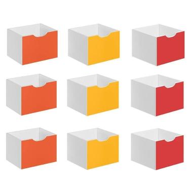 Imagem de Kit 9 Gavetas Para Nicho Organizador Q01 Colorido - Mpozenato