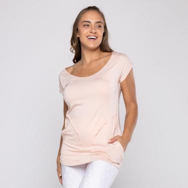 Imagem de Blusa Feminina Manga Curta Tapa Bumbum com Bolso-Feminino