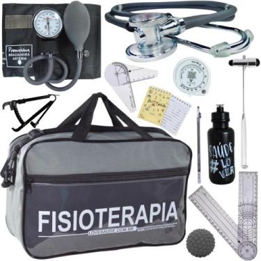 Imagem de Kit Fisioterapia Fita Imc Goniometro Grande Pequeno Fisio - Love Saude