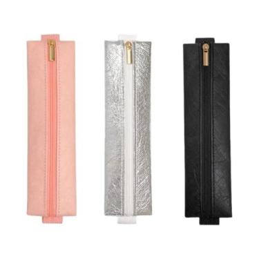 Imagem de Estojo De Caneta Com Faixa Elástica Ajustável, Impermeável E Portátil 