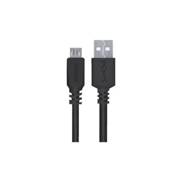 Imagem de Cabo Micro USB para USB 2.0 1 Metro Carregamento e Dados