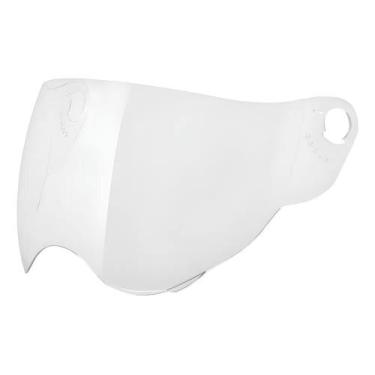 Imagem de Viseira Capacete Escamoteável Etceter Captiva Cristal Crista - Congrat