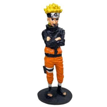 Imagem de Boneco Naruto Colecionável em Resina Escultura Pintado à Mão 16cm - LZ