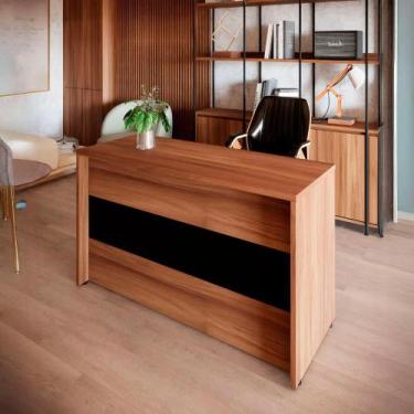 Imagem de Balcão de Atendimento 90 cm Reto Recepção Baixo F5 Office - F5 Office 