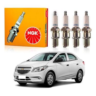 Imagem de Jogo Velas Ngk Prisma 1.0 Vhc Flex 2013 A 2015