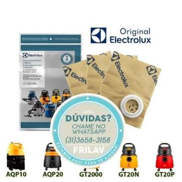 Imagem de Saco Descartável para Aspiradores Electrolux - Modelos A10, A20, AQP10