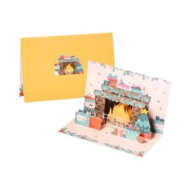 Imagem de Cartão De Natal 3D Com Gato E Árvore De Natal, Com Envelope, Cartão Po