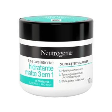 Imagem de Hidratante Facial Matte 3 em 1 Neutrogena Face Care Intensive 100g, 1,