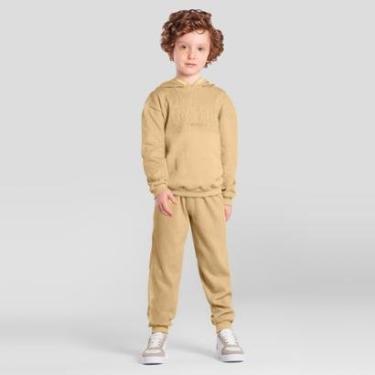 Imagem de Conjunto infantil menino em moletinho canelado Mundi-Masculino