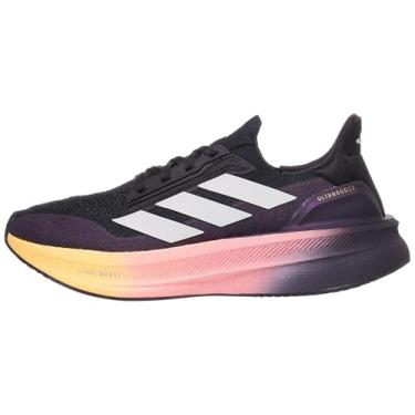 Imagem de adidas Tênis de corrida masculino Ultraboost 5X, Core Black/Zero Metalic/Spark, 41