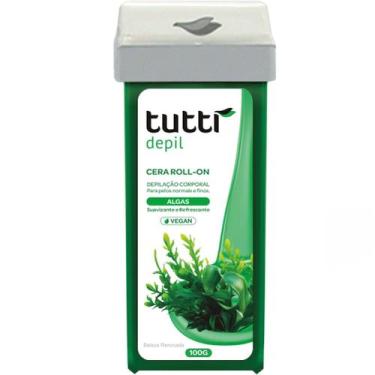 Imagem de Cera Depilatória Roll-On corporal facial 100g Tutti Depil